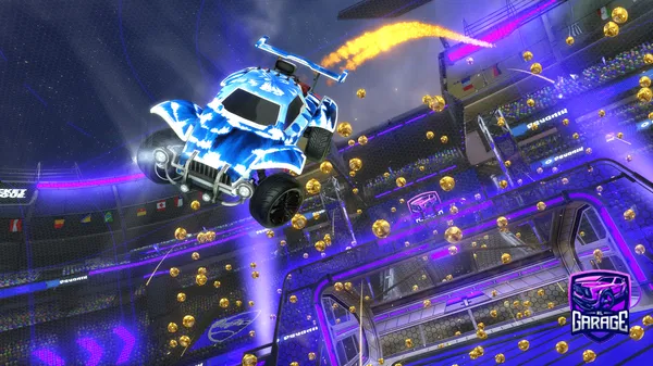 A Rocket League car design from Ryzerme