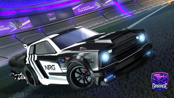 A Rocket League car design from ThunderPump27