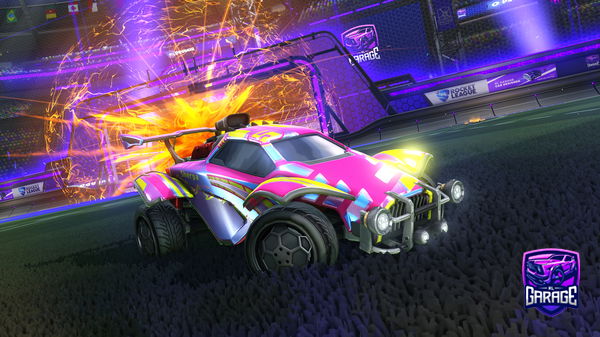 A Rocket League car design from Lemerald