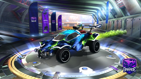 A Rocket League car design from Bastianpiton