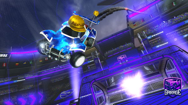 A Rocket League car design from Itz_Oele