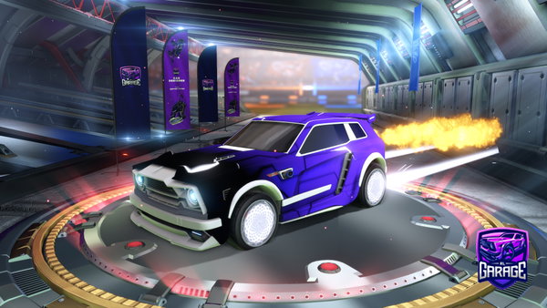 A Rocket League car design from Cristyan098