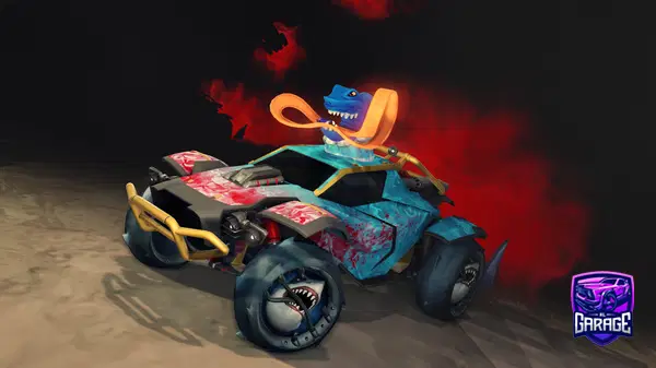 A Rocket League car design from UltraBasedSigma