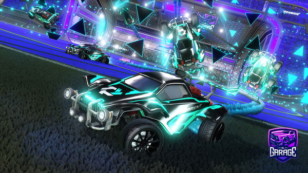 A Rocket League car design from SSGTRAILMIX