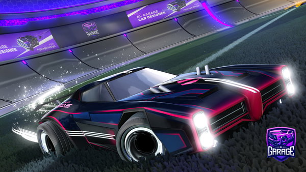 A Rocket League car design from Nightmare7