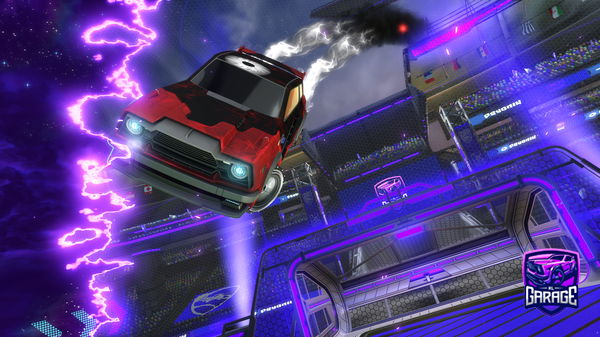 A Rocket League car design from KofiAndMilk