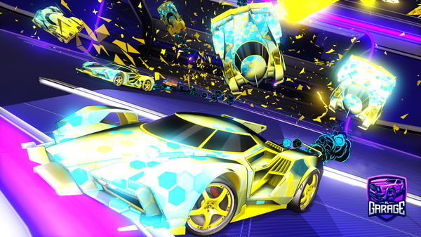 A Rocket League car design from Yelawolf