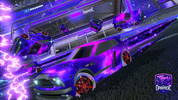 A Rocket League car design from DarthTrain