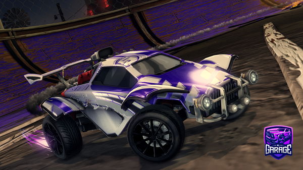 A Rocket League car design from AV7461