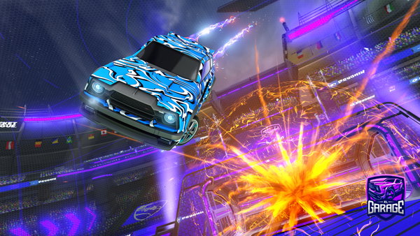 A Rocket League car design from barticzek
