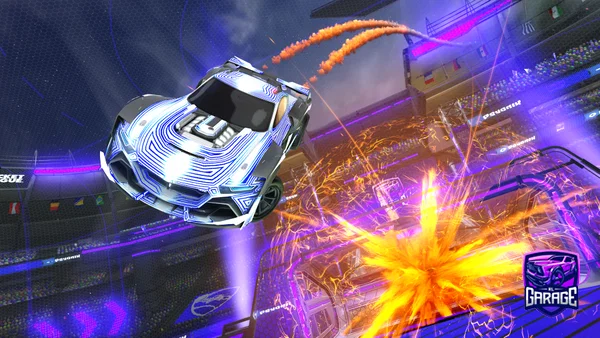 A Rocket League car design from Dorado305