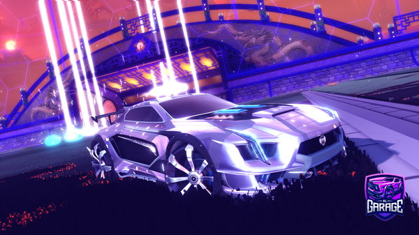 A Rocket League car design from Sal0_