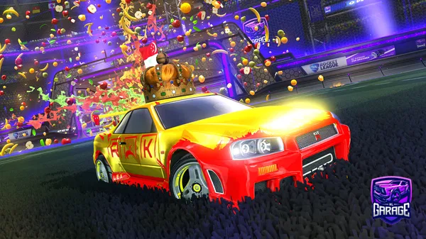 A Rocket League car design from R280