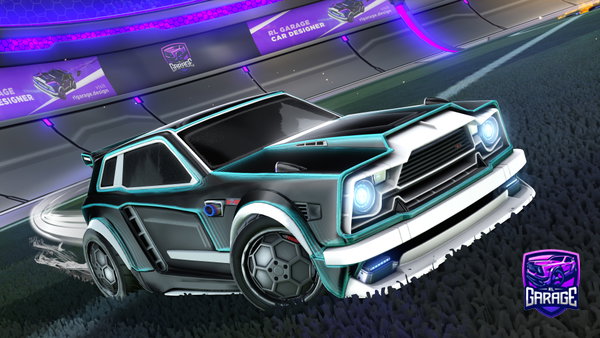 A Rocket League car design from qw1xyyp