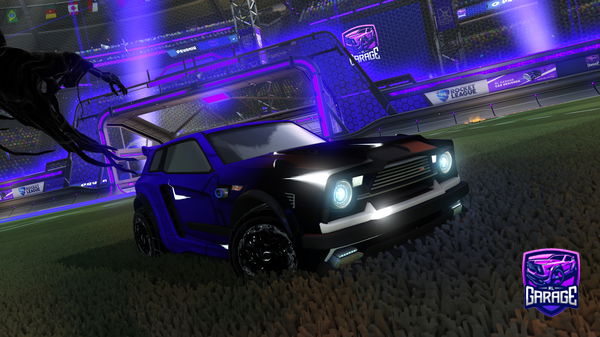 A Rocket League car design from Al-Jazairi