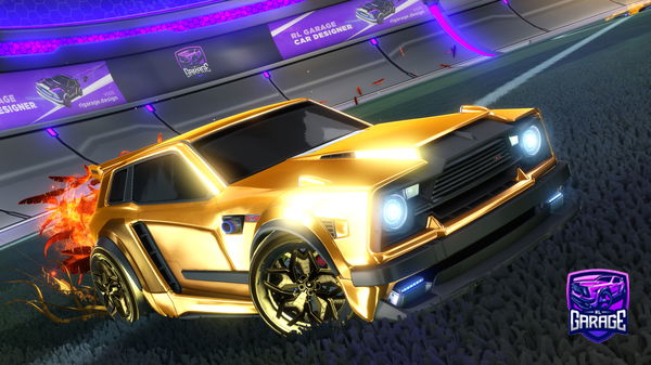 A Rocket League car design from WeTh3People