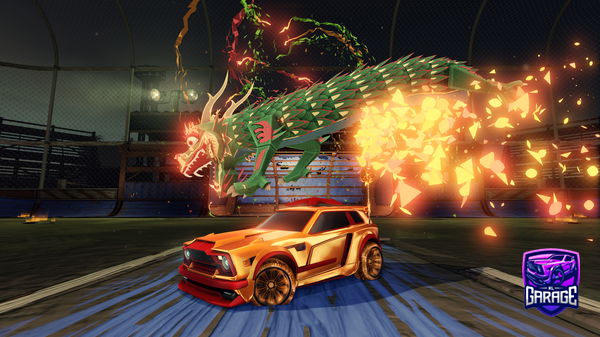 A Rocket League car design from LiamD613