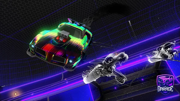 A Rocket League car design from ieatpizzaandsubway