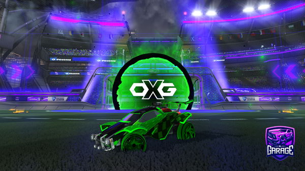 A Rocket League car design from rainilex