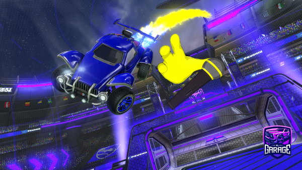 A Rocket League car design from PWR_FIRESUNNY
