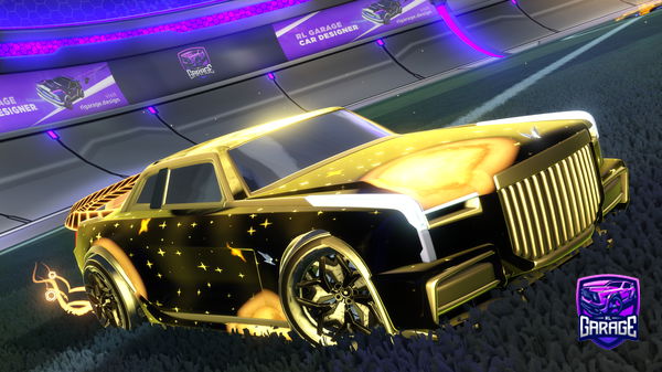 A Rocket League car design from Pippo_0309