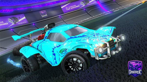 A Rocket League car design from jessevr010