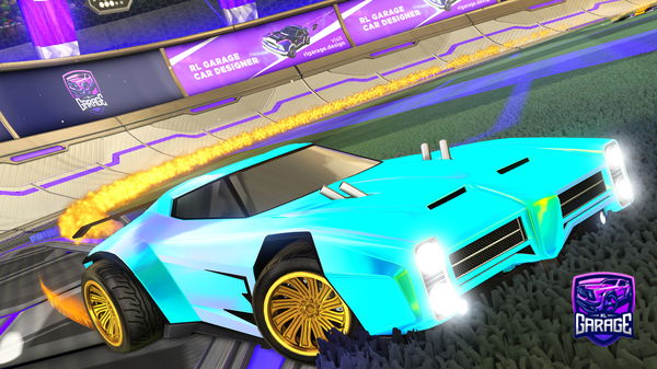 A Rocket League car design from Charlie_Is_CTY