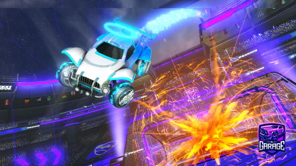 A Rocket League car design from JoeWd29