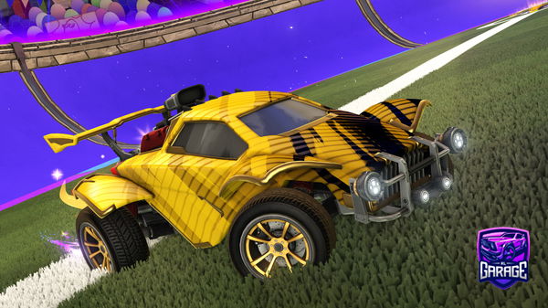 A Rocket League car design from xxwilzaxx