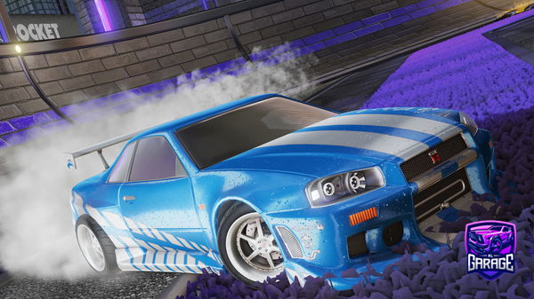 A Rocket League car design from miro664