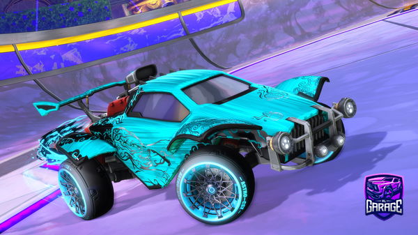 A Rocket League car design from Burnt_Toast978