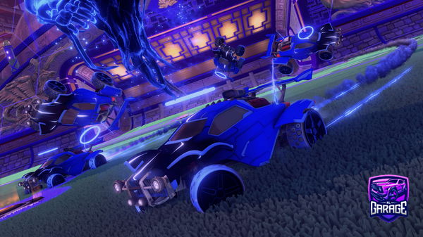 A Rocket League car design from Dqz9