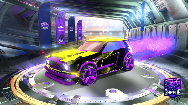 A Rocket League car design from LRDO_OneMileAway