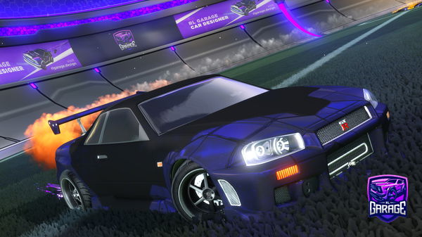 A Rocket League car design from St0rm_cr0w155