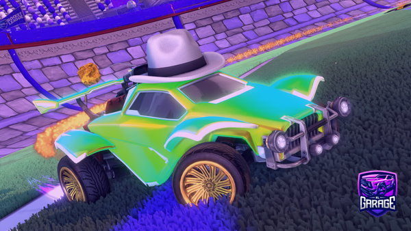 A Rocket League car design from whojofr287