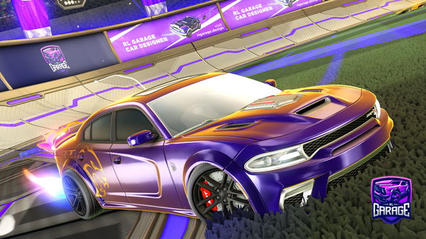 A Rocket League car design from Racewolf275