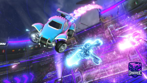 A Rocket League car design from N1ghtm4re9