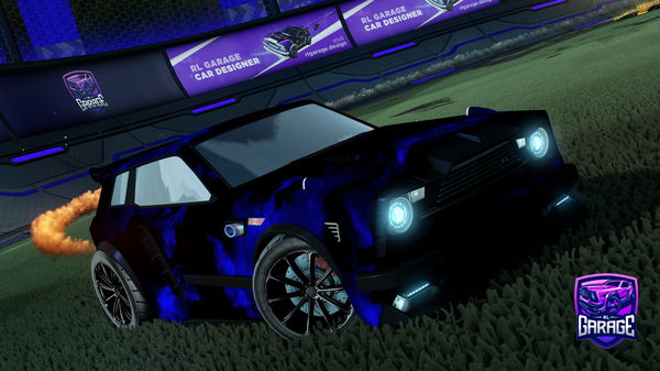 A Rocket League car design from Rephzy