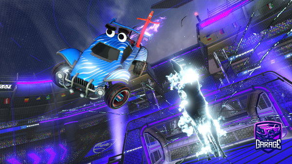 A Rocket League car design from Omarcuellar