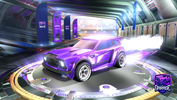 A Rocket League car design from davoetsieisvoetsie