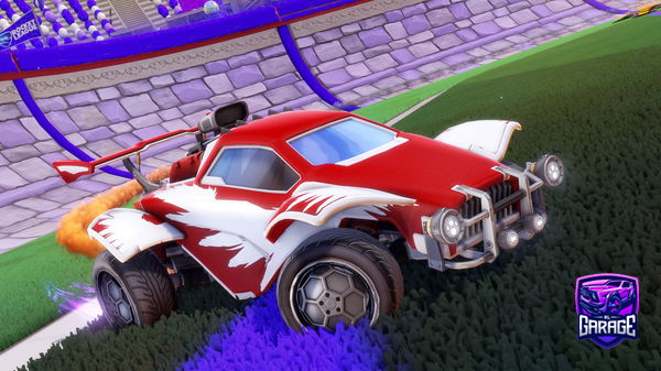 A Rocket League car design from Calvindinorex