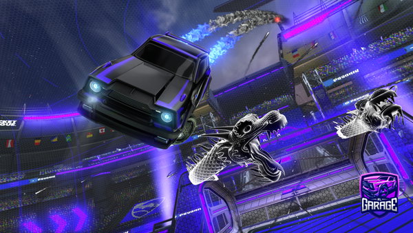 A Rocket League car design from gnfnvnvc