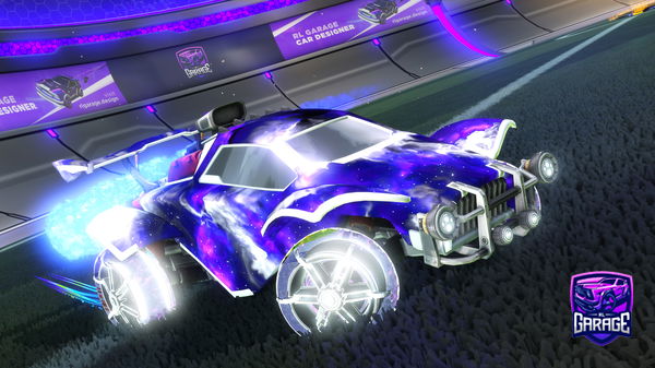 A Rocket League car design from ASecretPro-_-