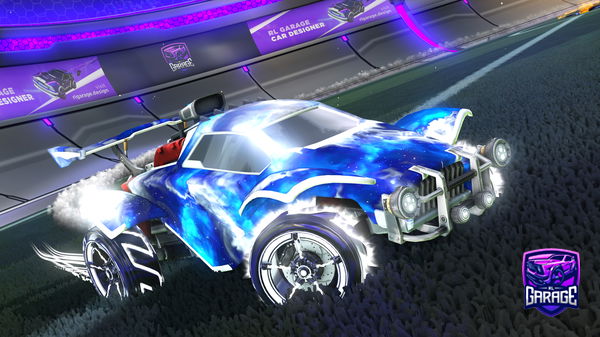 A Rocket League car design from BlueNinja6605