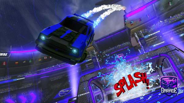 A Rocket League car design from C_Cozmo