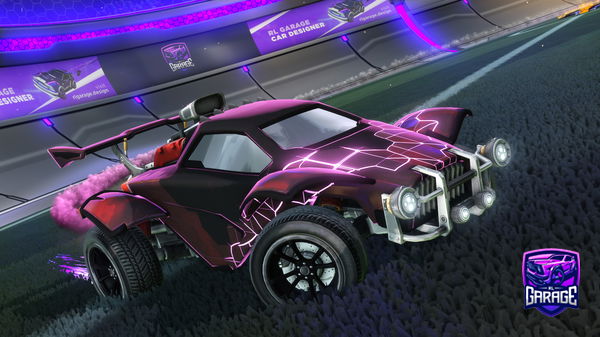 A Rocket League car design from MaxyRL