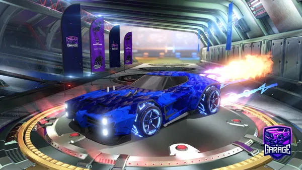 A Rocket League car design from DarthSmeegol56