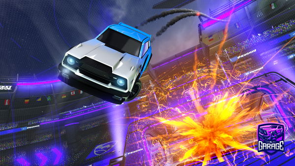 A Rocket League car design from vitihn147