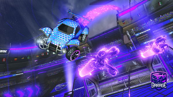 A Rocket League car design from taxigris