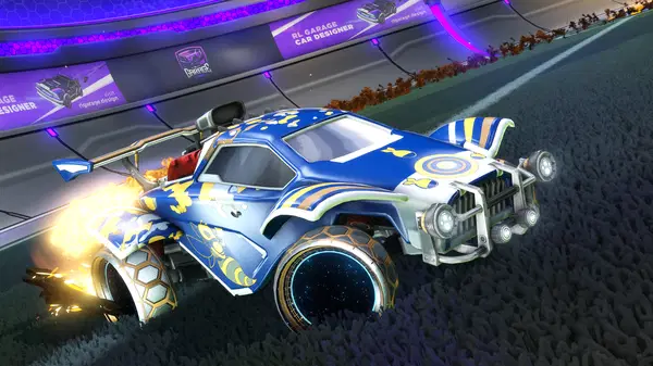 A Rocket League car design from njlock13